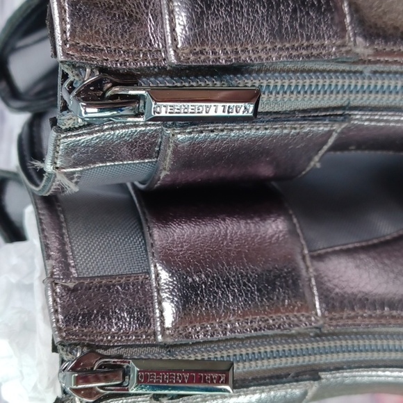 Karl Lagerfeld Blayze Peep Toe NIB - Picture 7 of 14